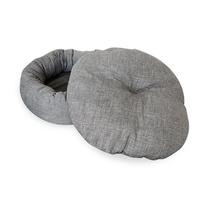 Donut shaped bed for dogs and cats| Puffy