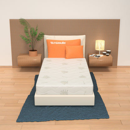 Removable Mattress, 19 cm High - Waterfoam, Aloe Vera Covering | Lupin I