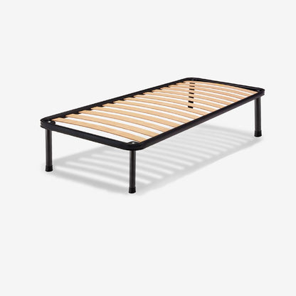 Slatted base - beech wood slats, iron frame