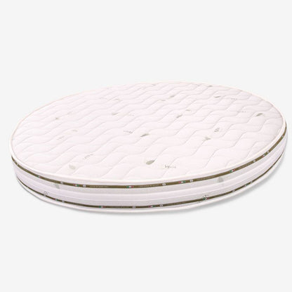 Round mattress - 20 cm high, AloeVera fabric.