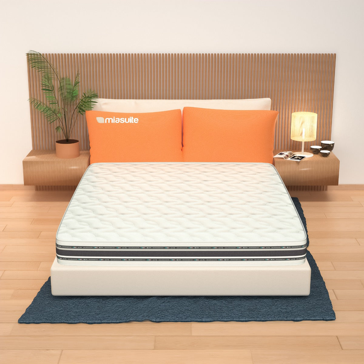 Bonnel Spring and Memory Mattress, 26 cm high - Box System | Rubino